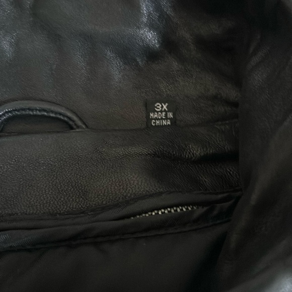 Tibor Leathers - Women’s Black Thermolite Insulated Jacket, 3x - Picture 7 of 13